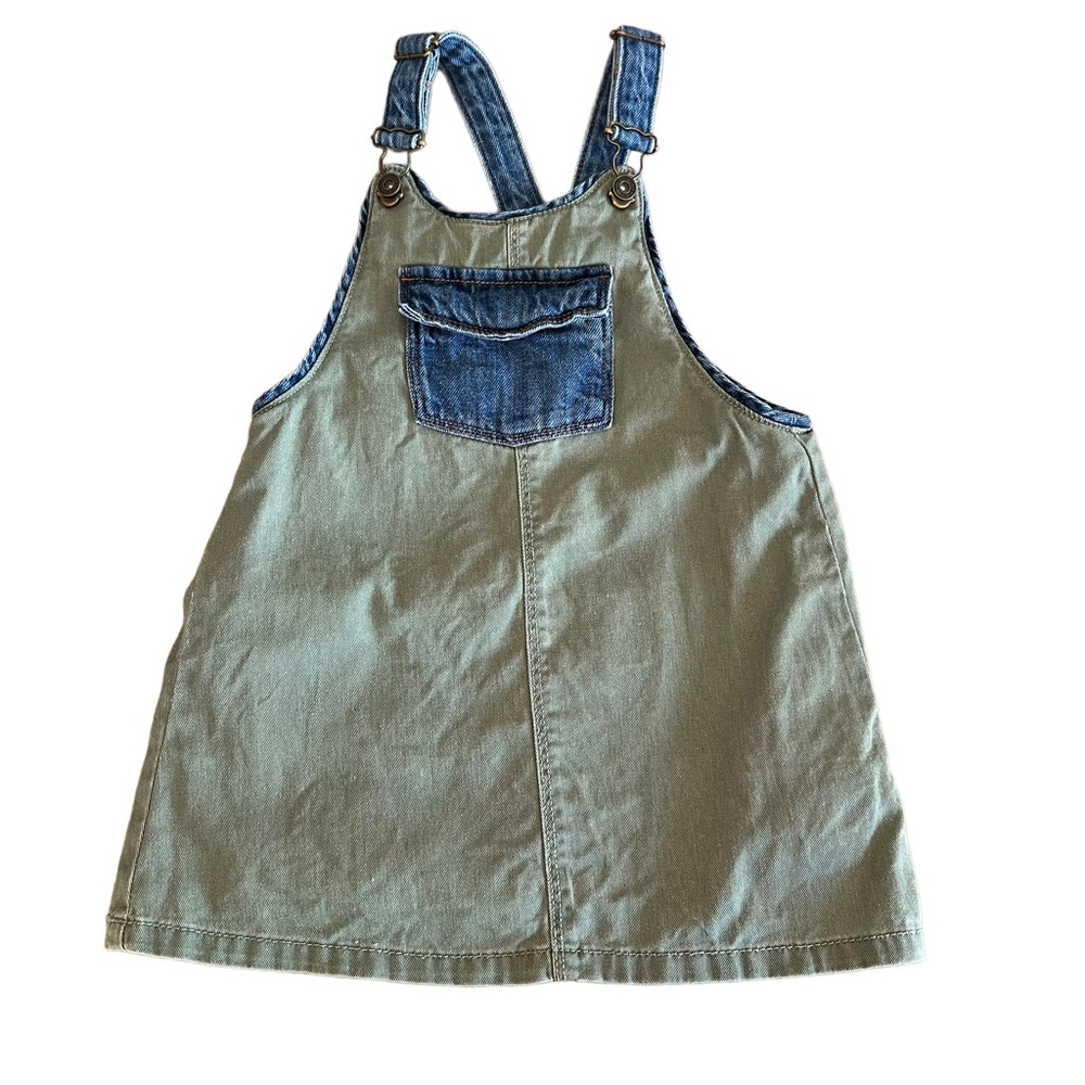 Zara Denim Pinafore